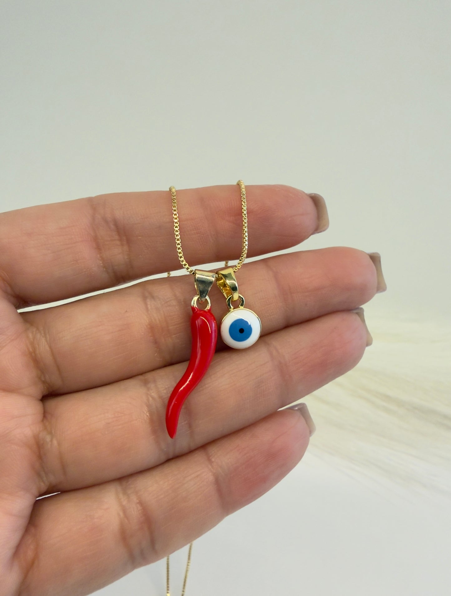 Protección Dúo Necklace