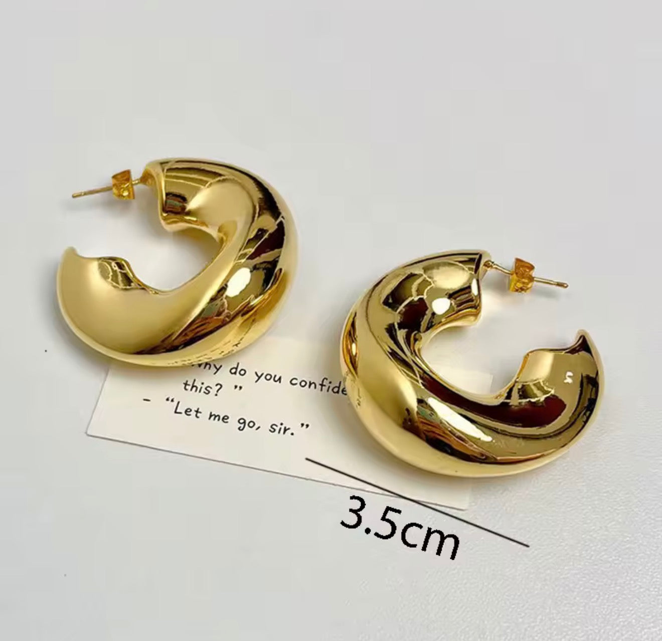 Lumi Bold Hoops