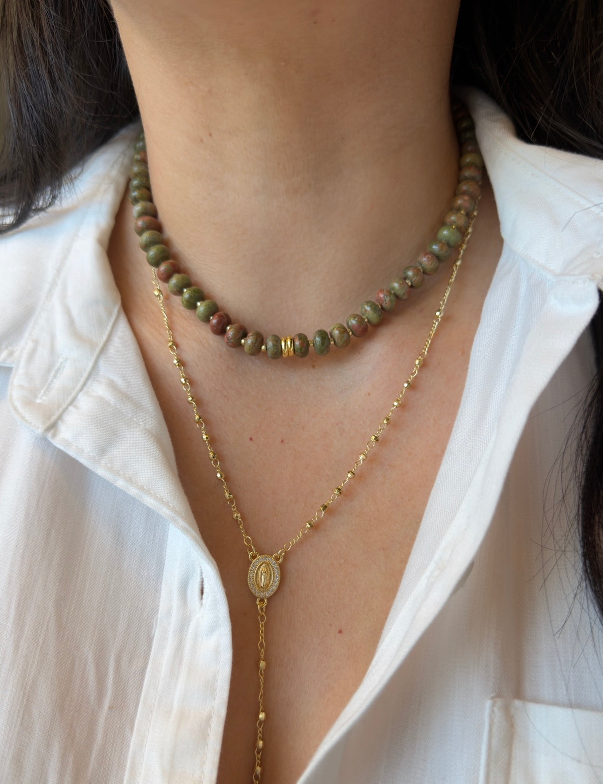 Natural Stone Necklace