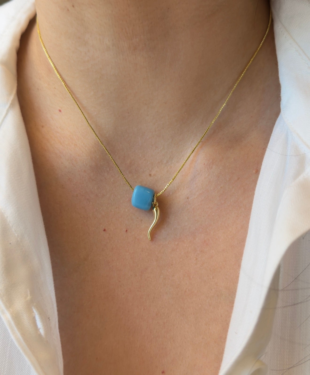 Luce Blu Necklace