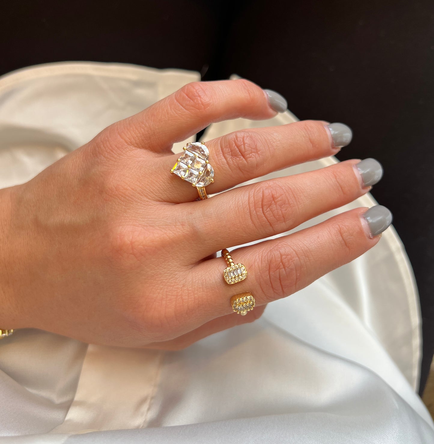 Éclat Adjustable Ring