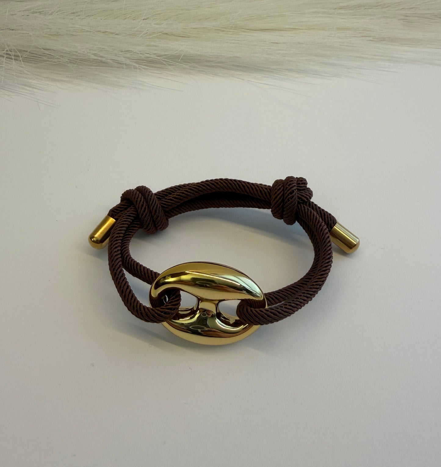 Cord Link Bracelet