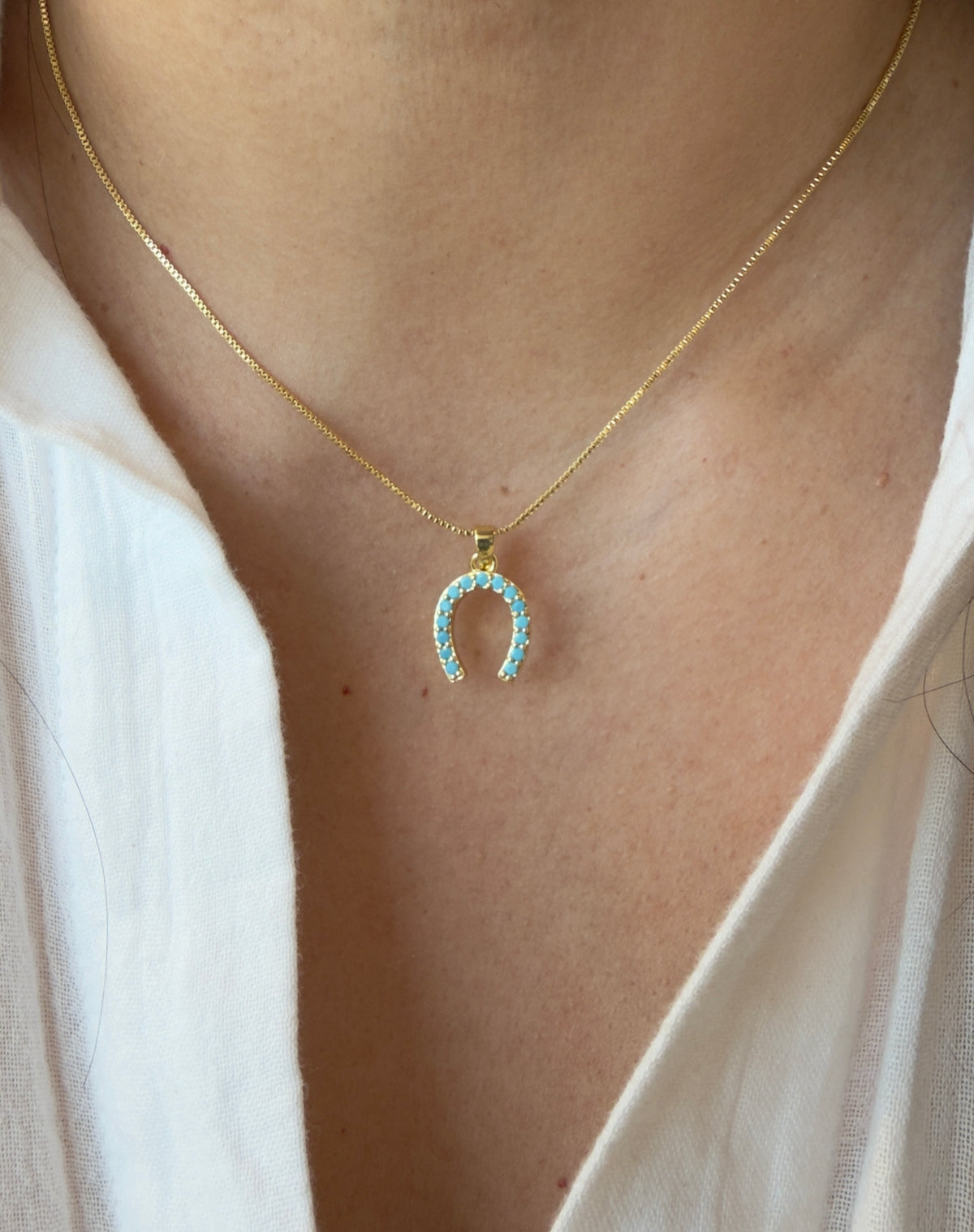 Herradura Turquesa Necklace