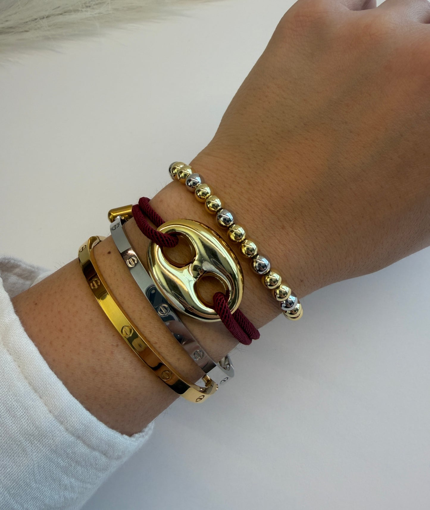 Cord Link Bracelet