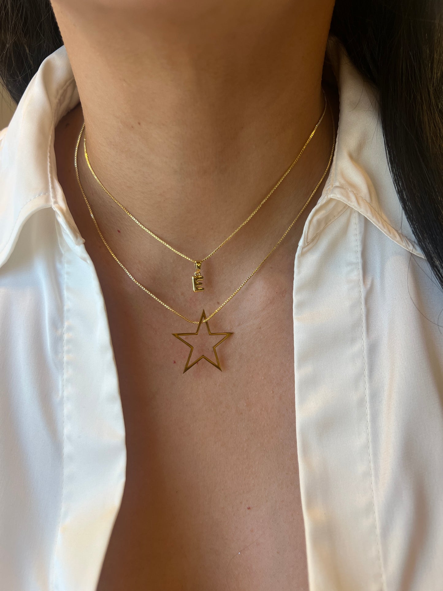 Mini initials Necklace
