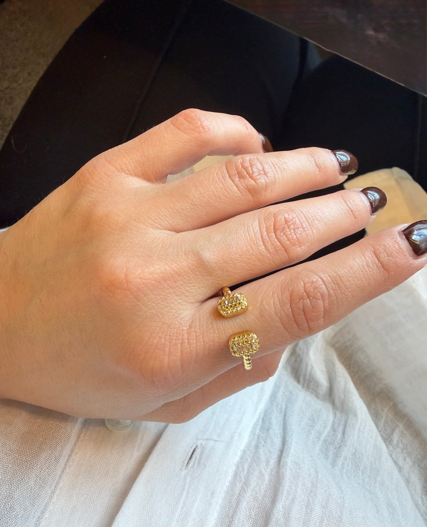 Éclat Adjustable Ring