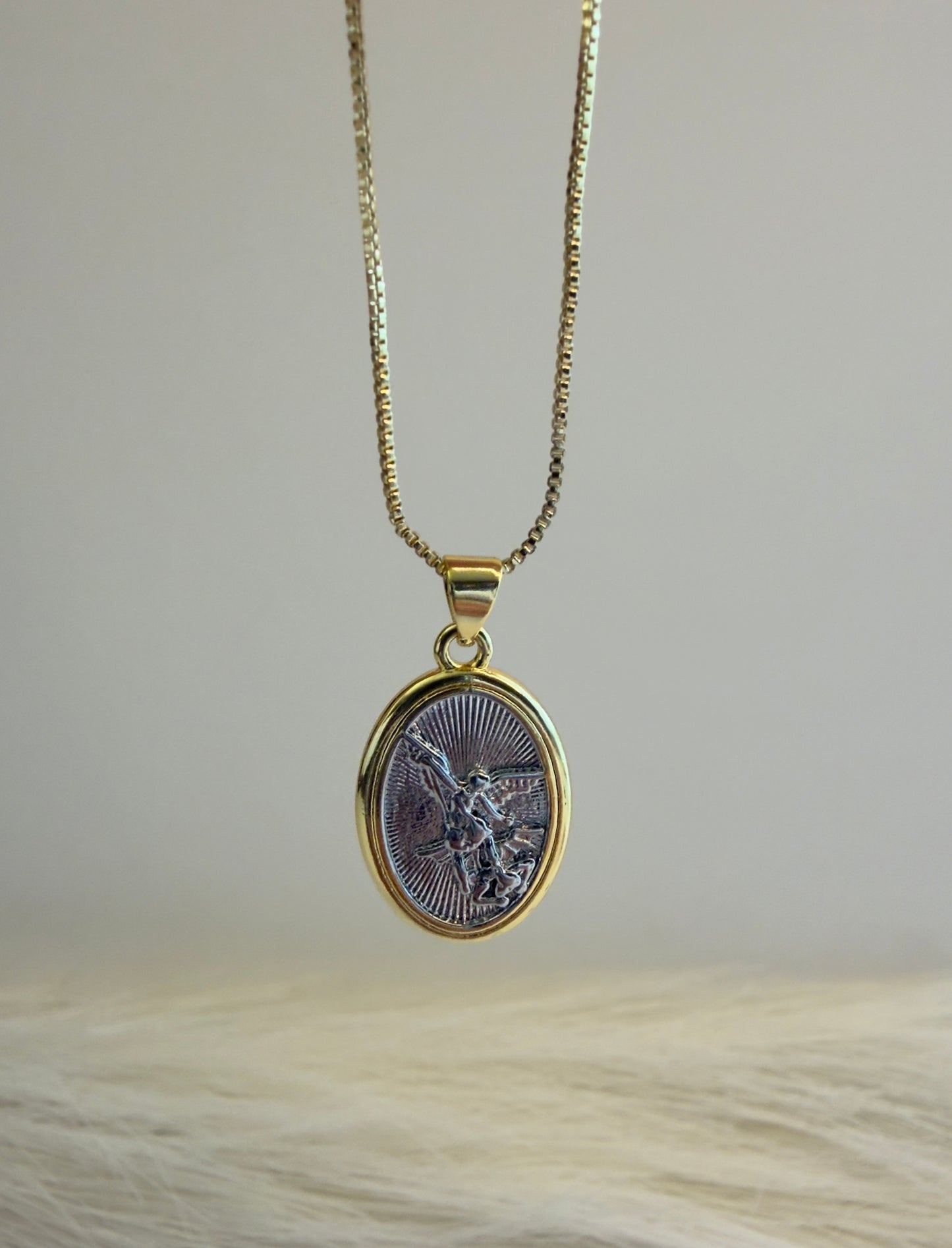 Mi  Arcángel Necklace