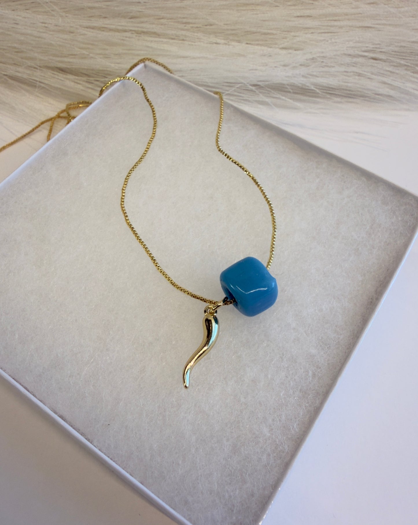 Luce Blu Necklace