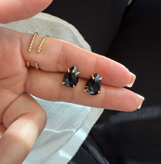 Obsidiana Earrings