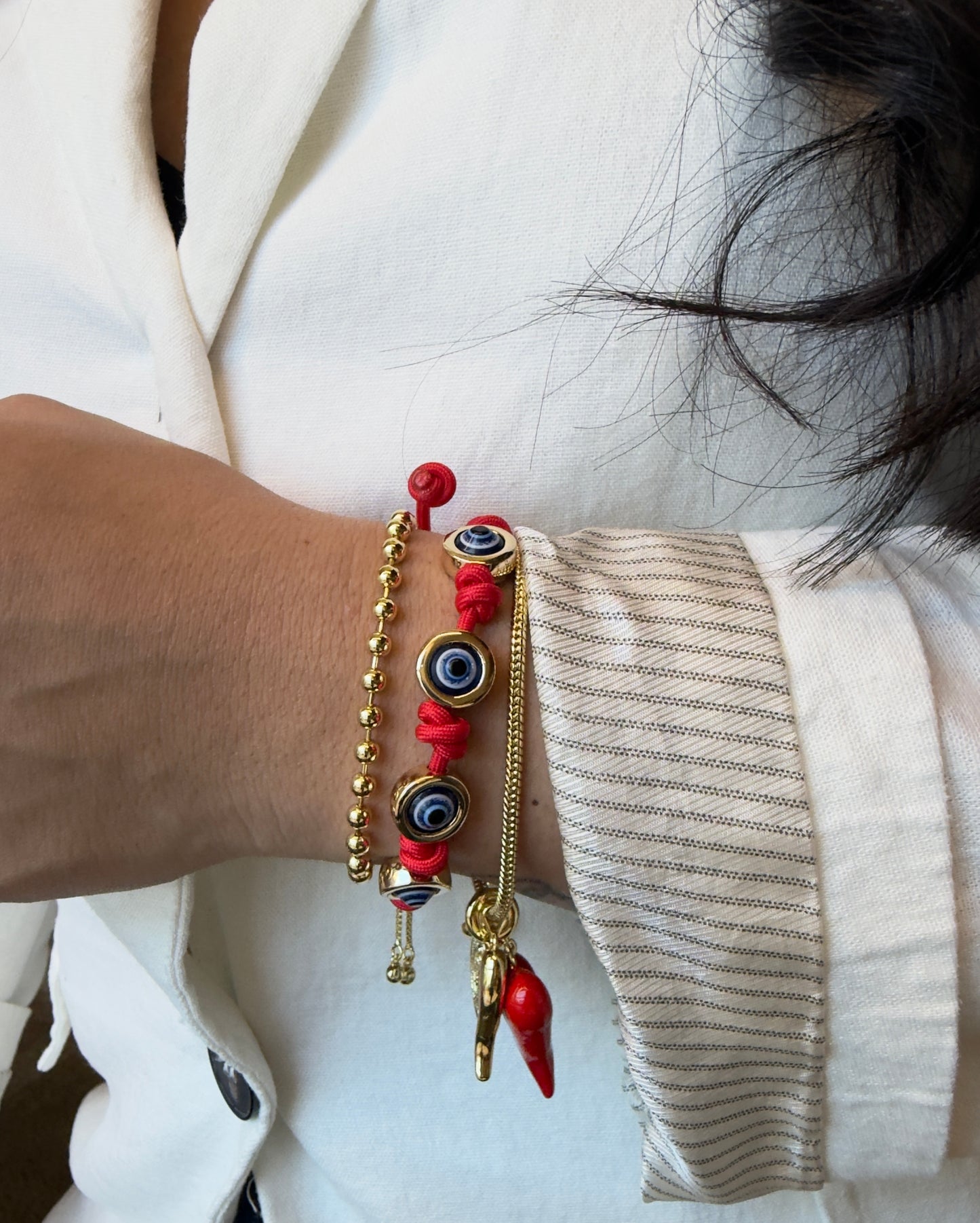 Nazar Rojo Bracelet