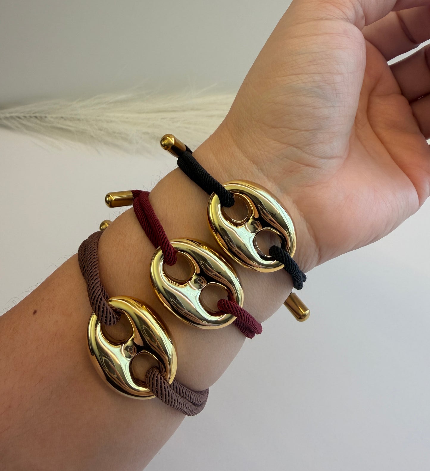 Cord Link Bracelet
