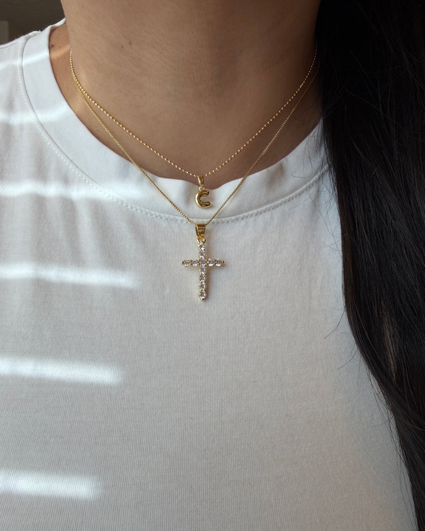 Celestial Cross Necklace