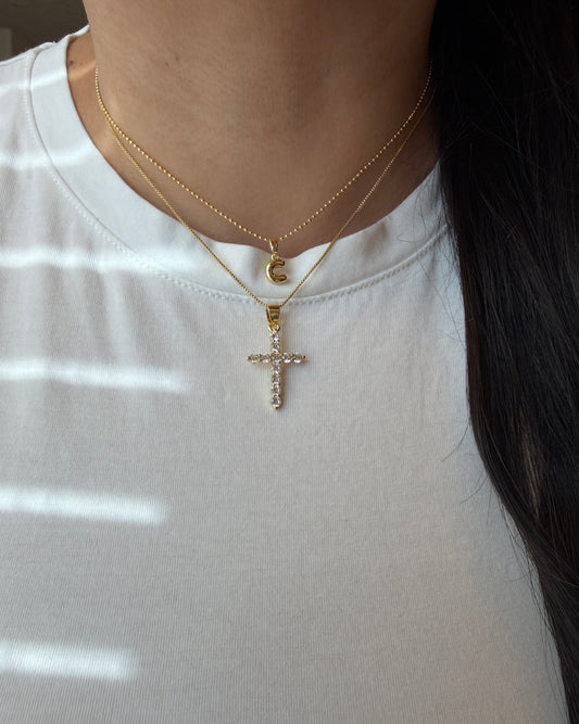 Celestial Cross Necklace