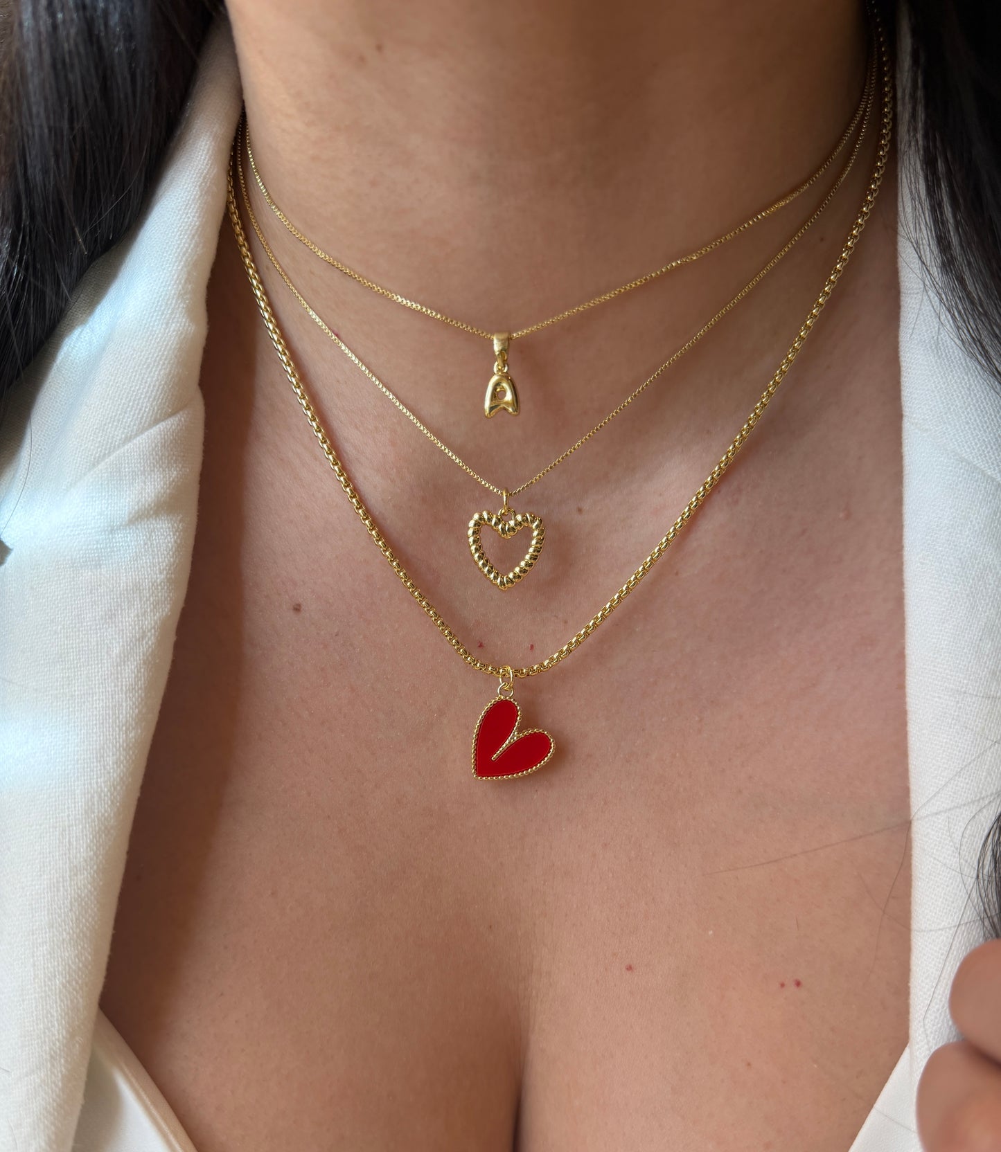Mini initials Necklace