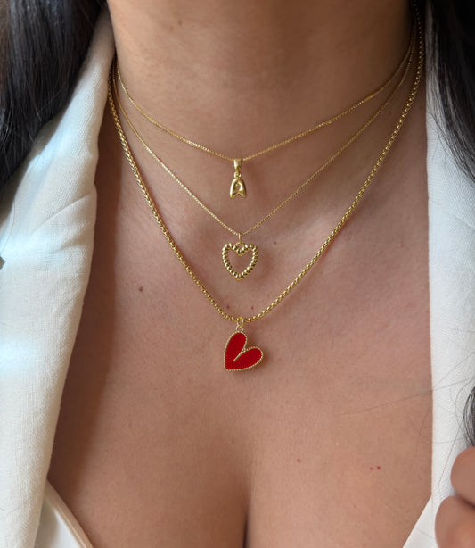 Mini initials Necklace