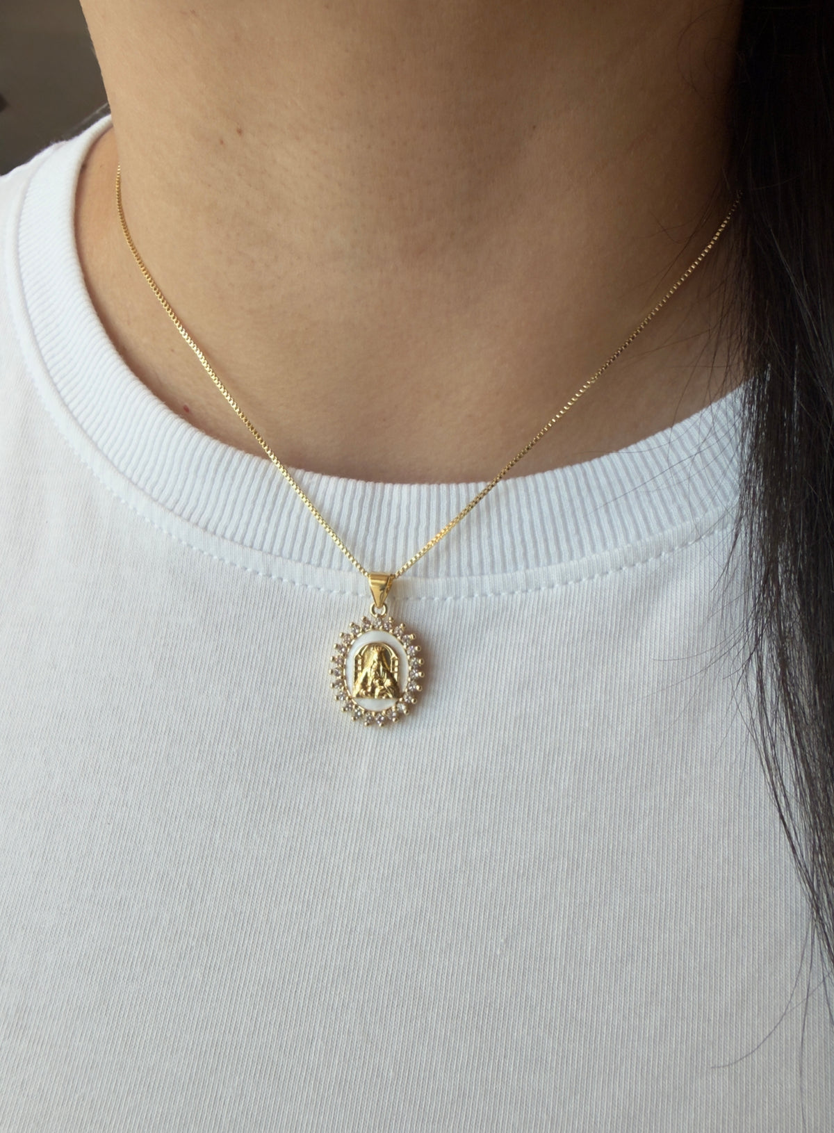 Virgen de Coromoto Necklace