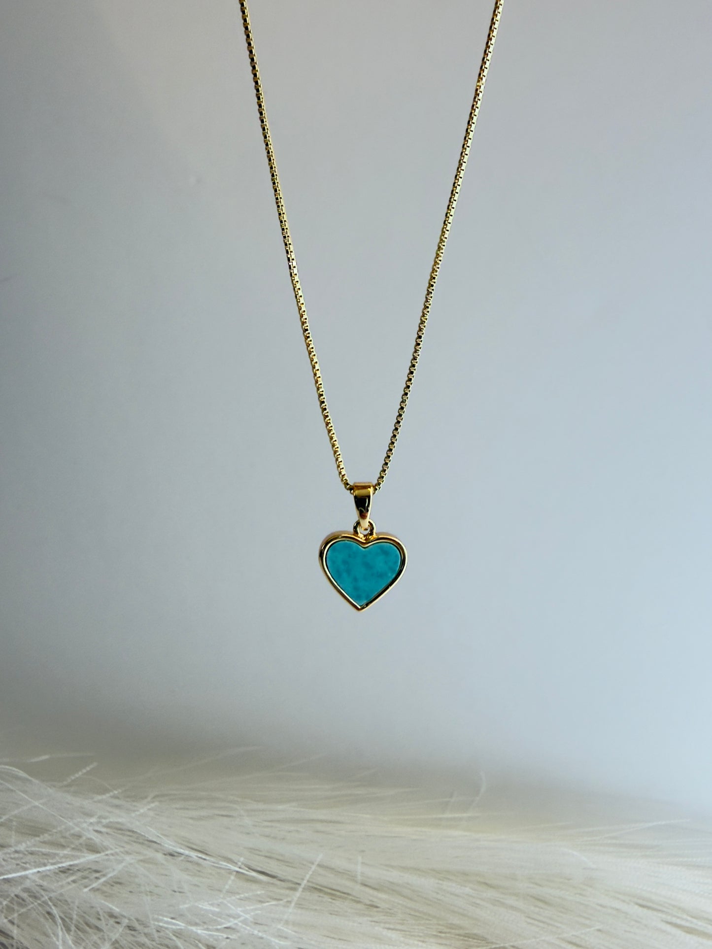 Turquesa Heart Necklace