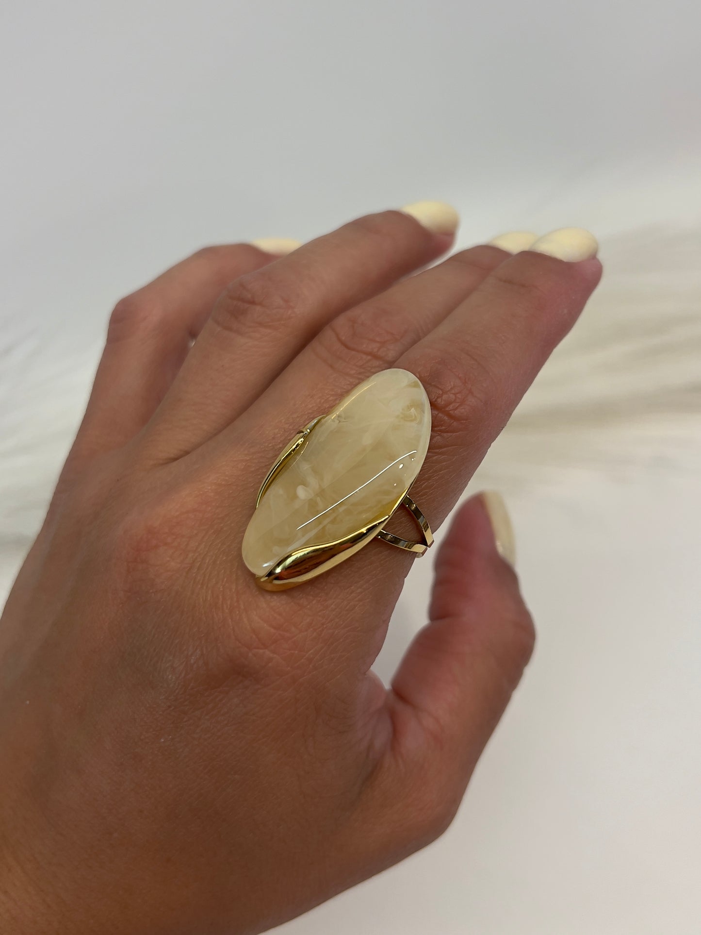 Nude Stone Ring