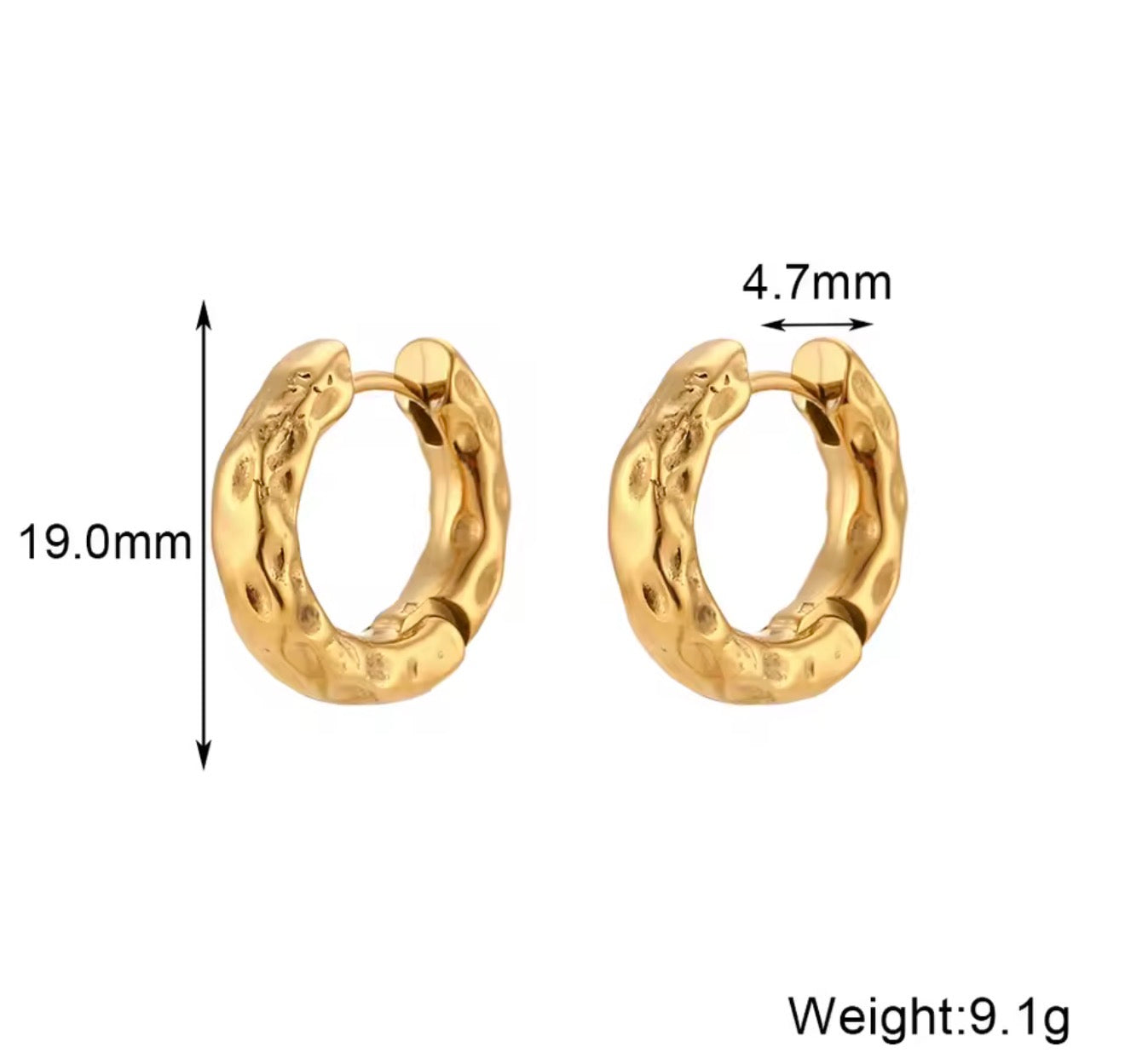 Textured Hoops
