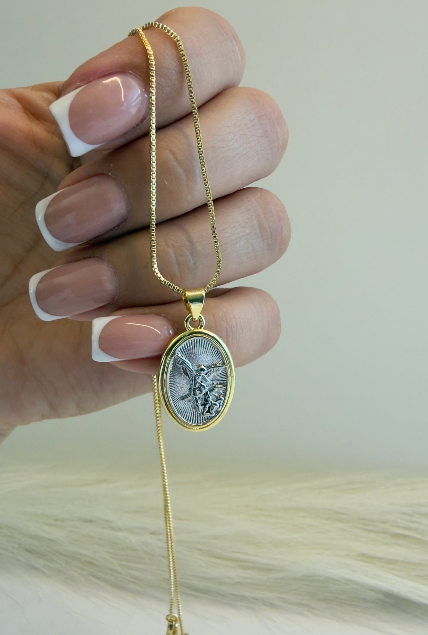 Mi  Arcángel Necklace