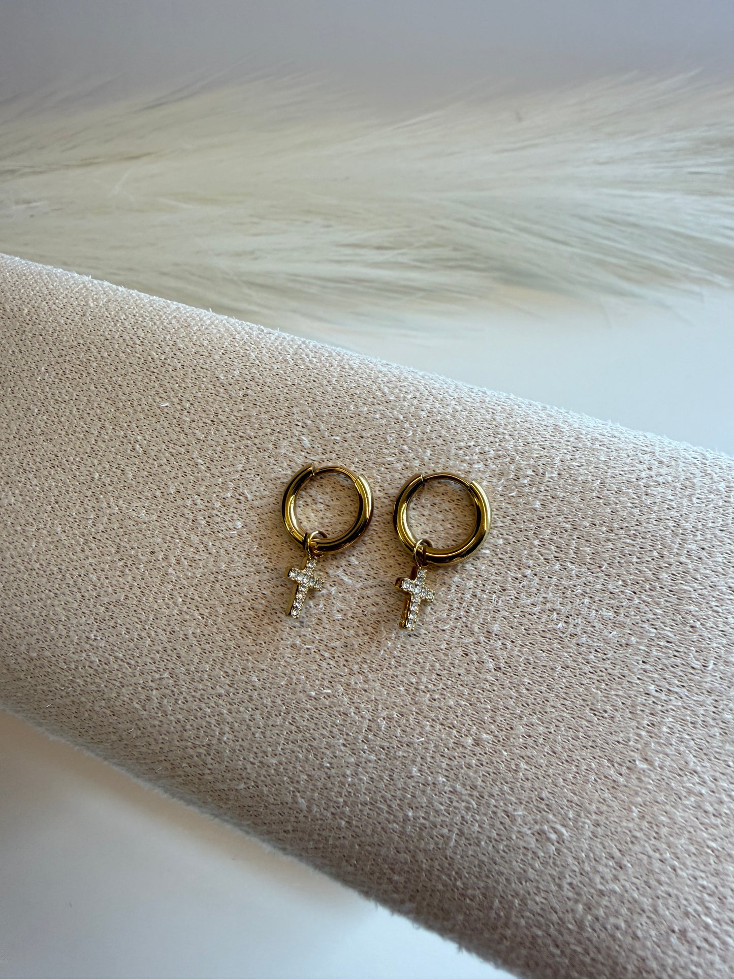 Mini Cross Hoops