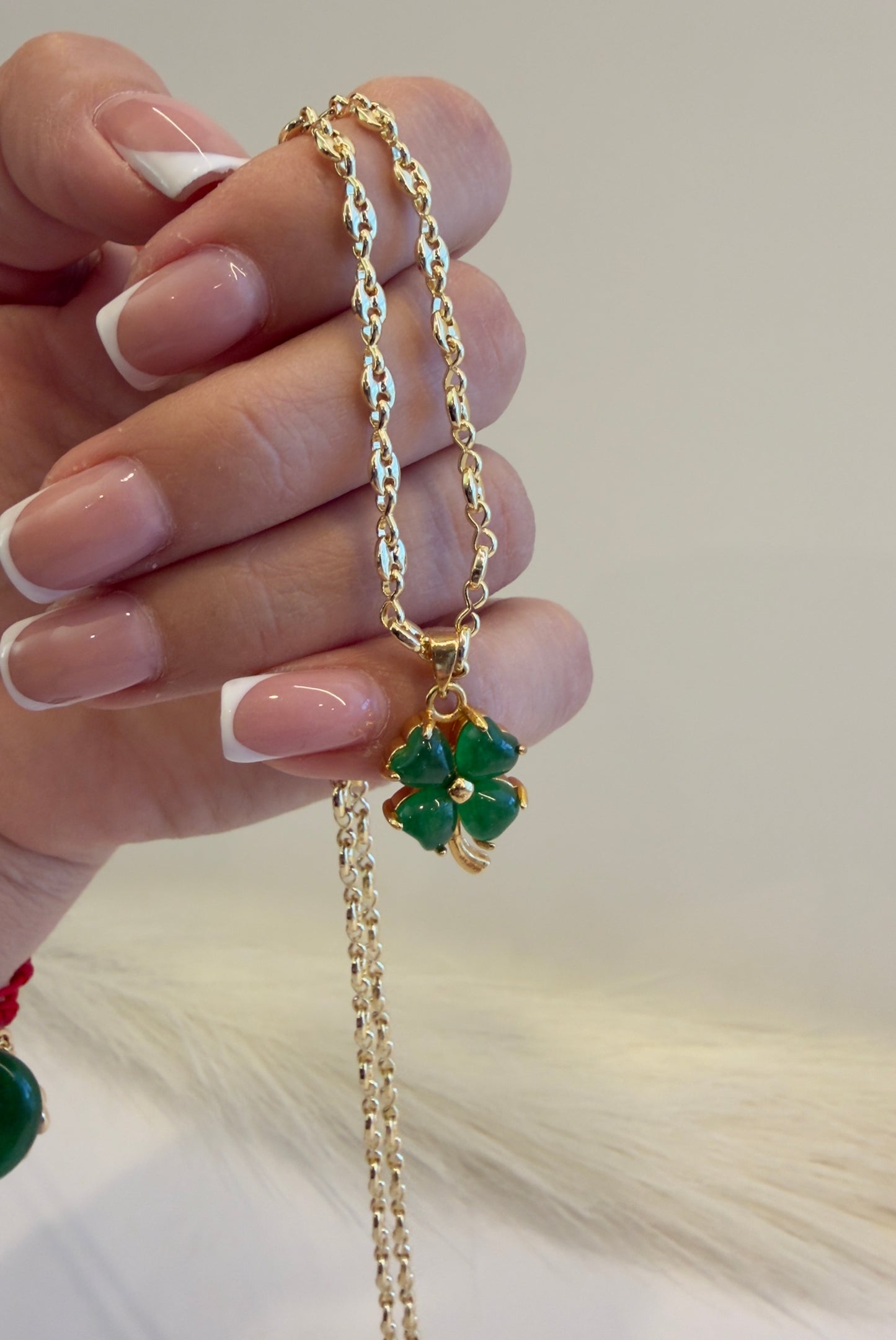 Trébol deJade Necklace