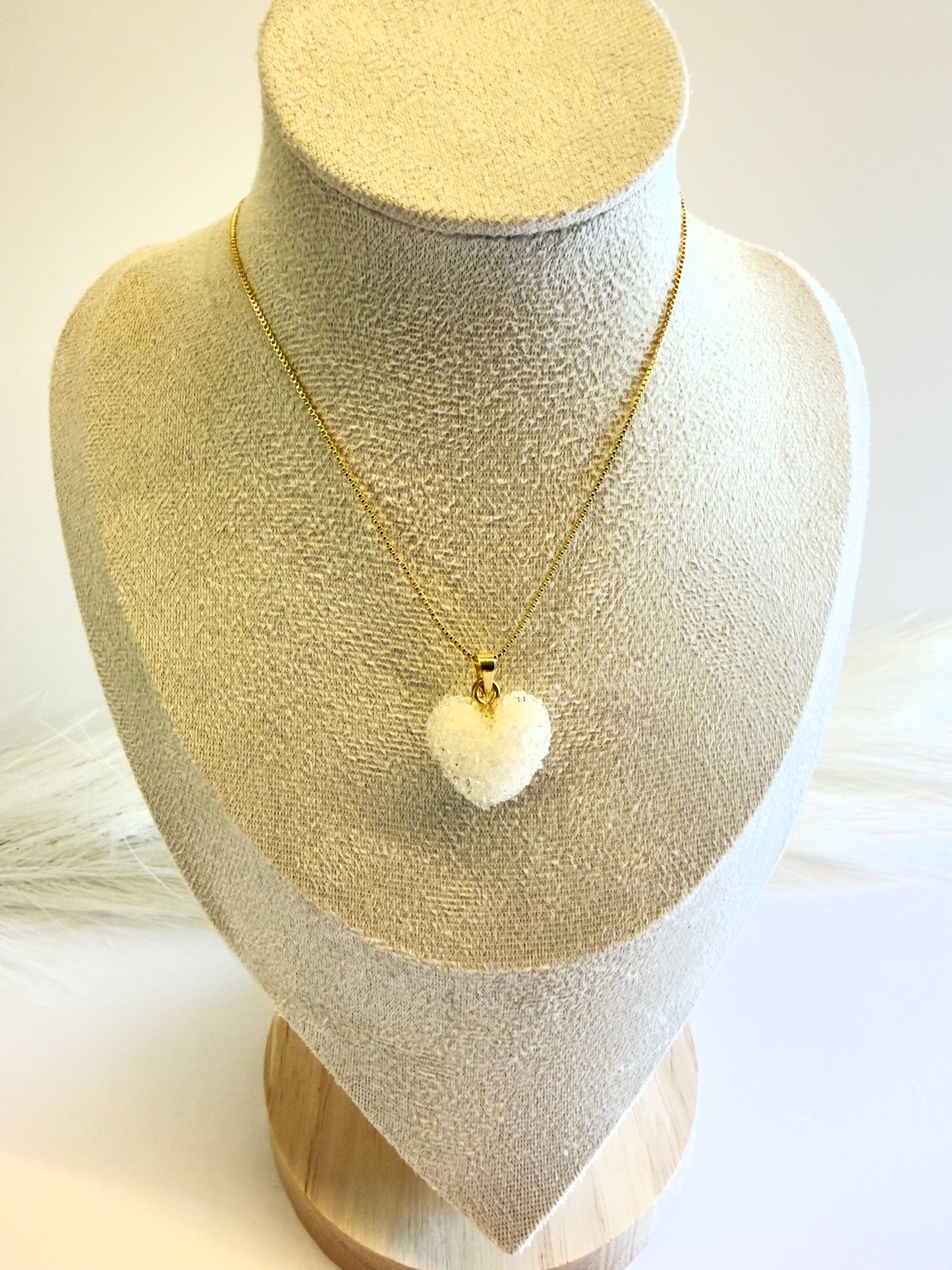 Frost Heart Necklace