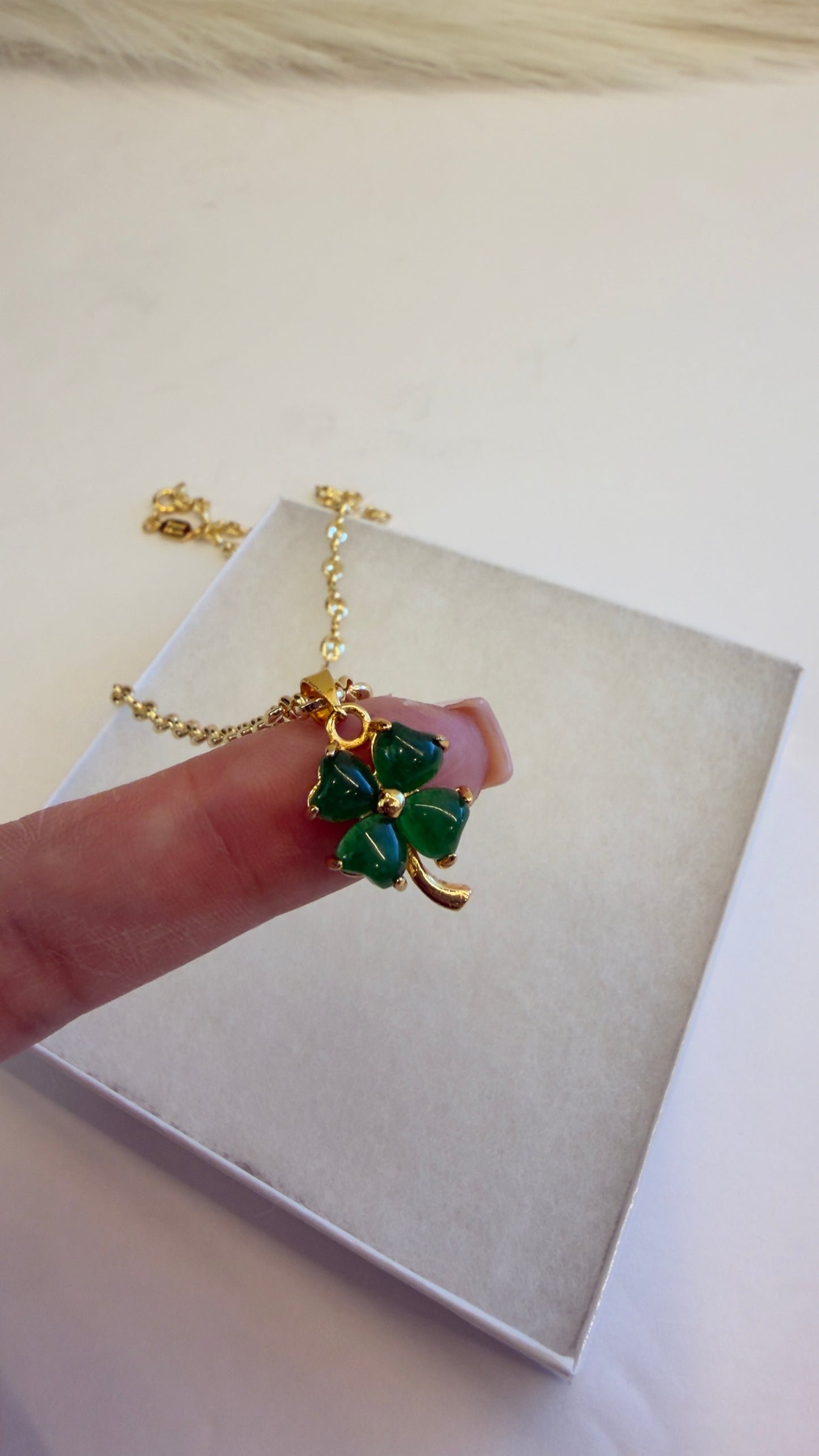 Trébol deJade Necklace