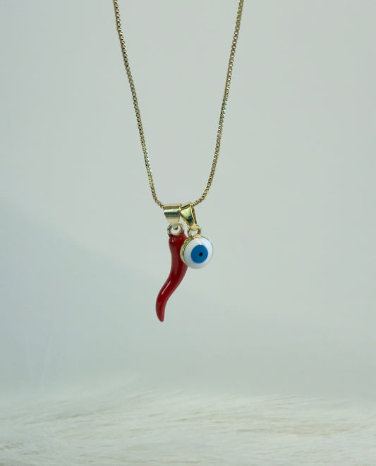 Protección Dúo Necklace