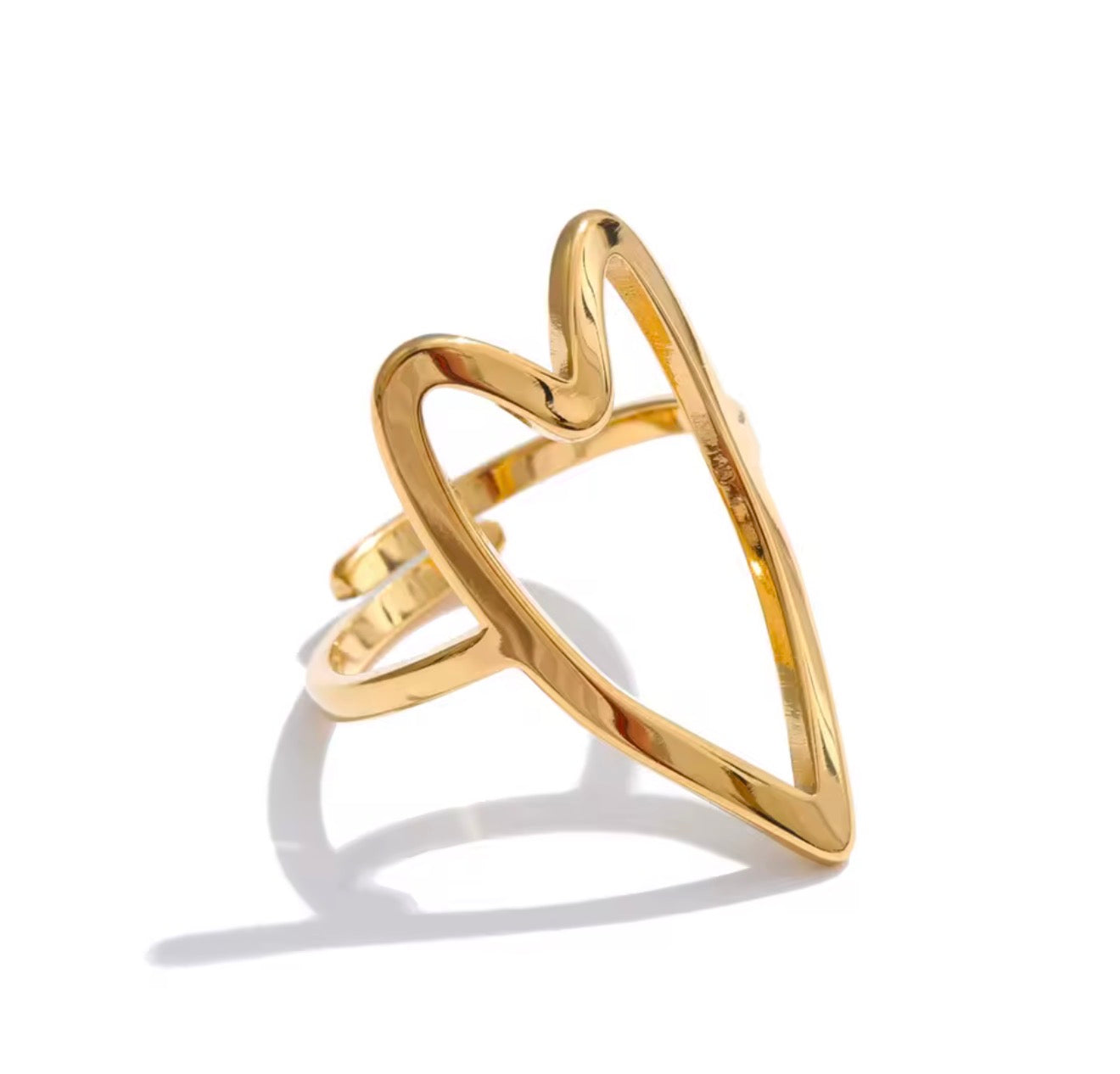 Amora Open Heart Ring