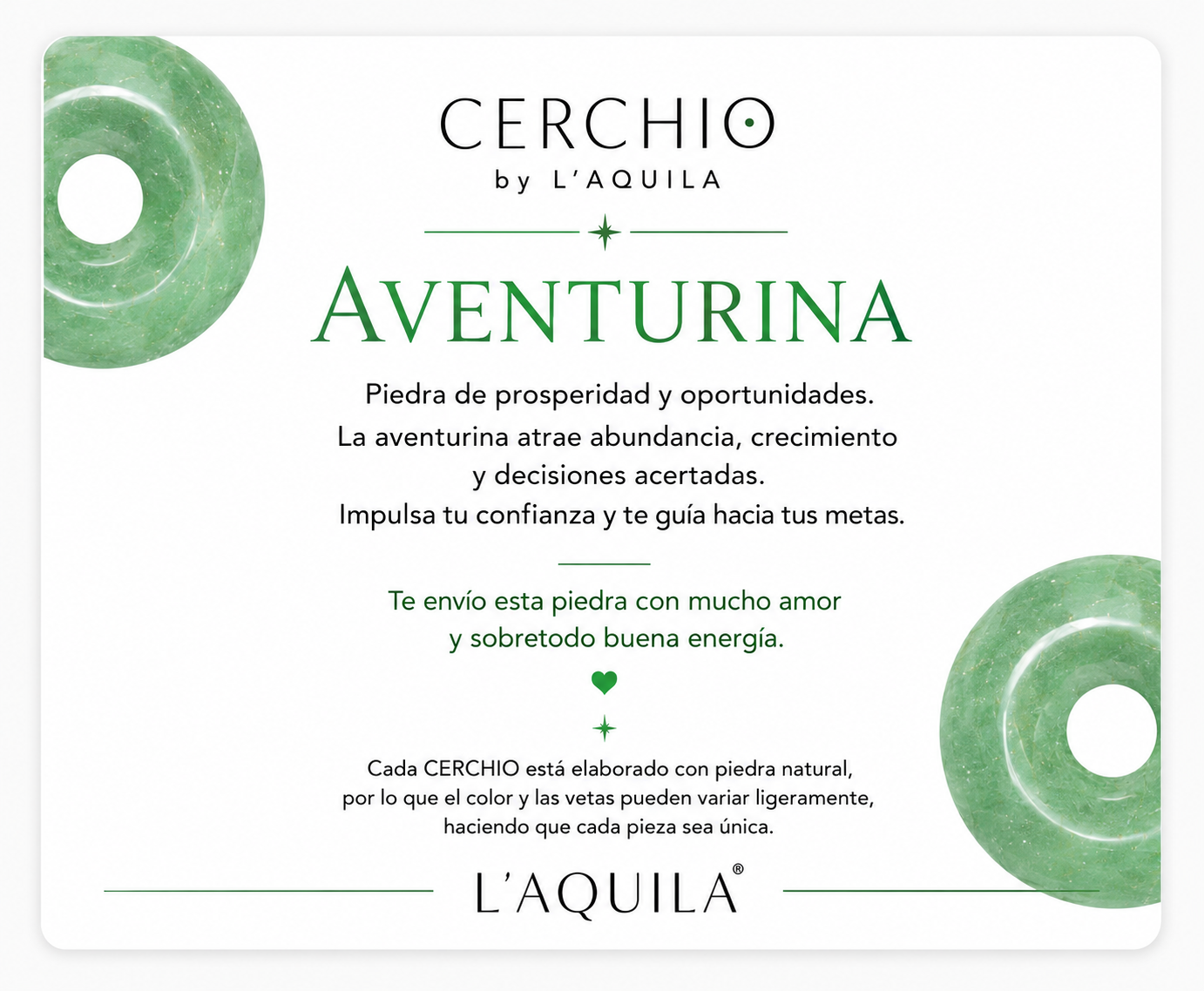 Cerchio Aventurina