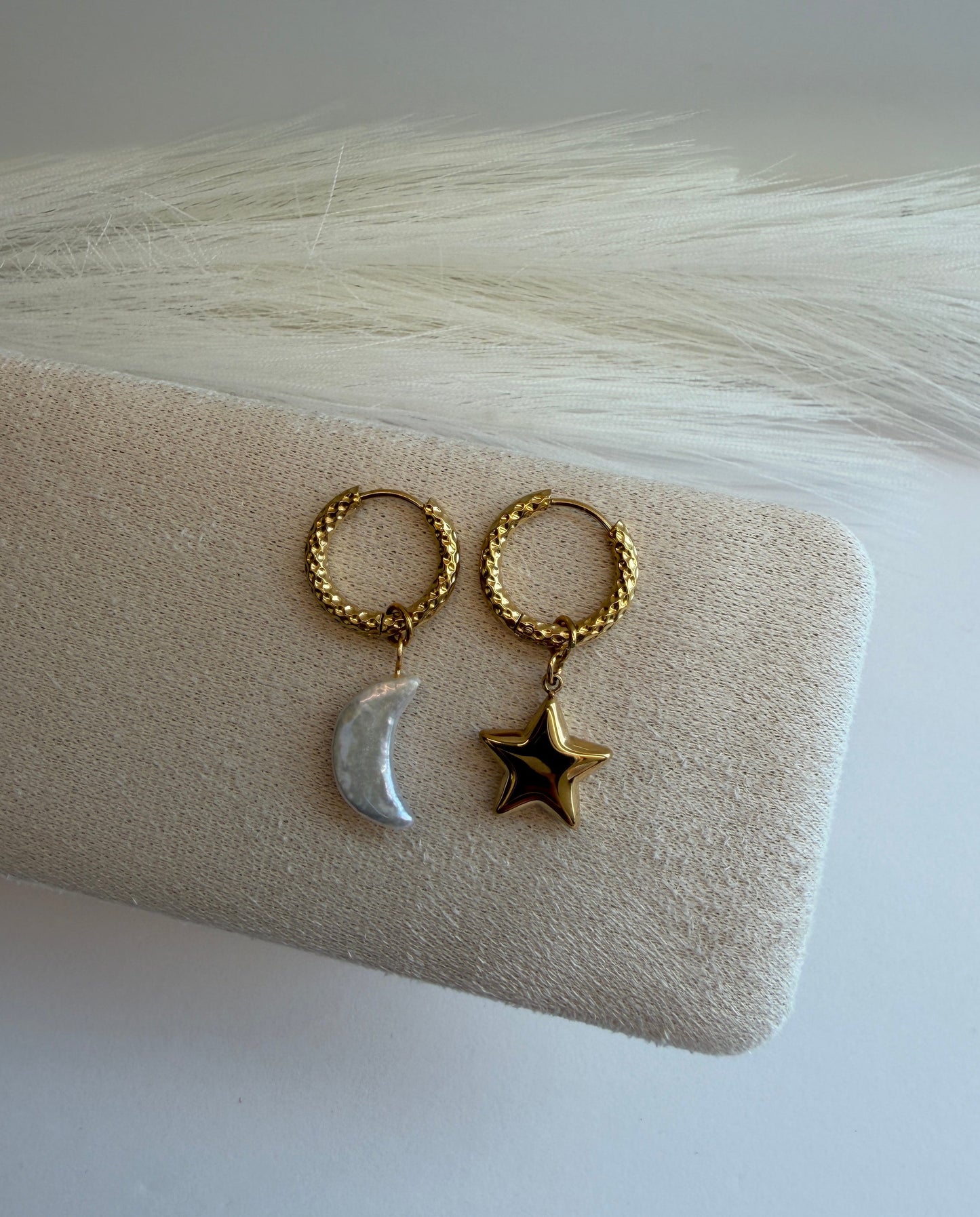 Celeste Mismatch Hoops