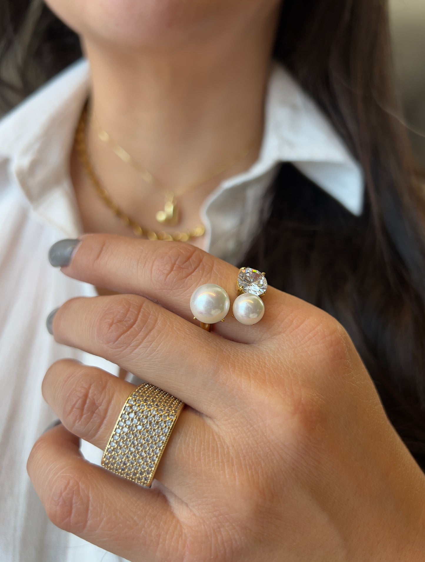 PEARLS RING