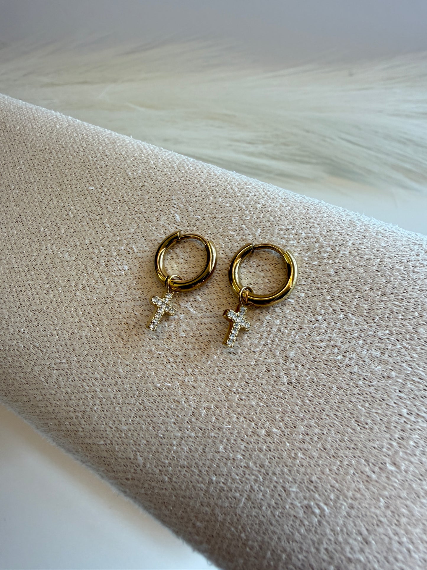 Mini Cross Hoops