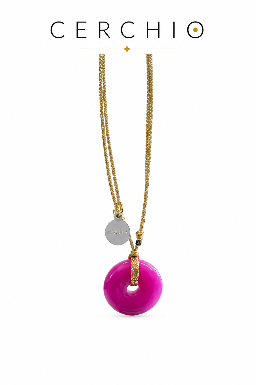 Cerchio Ágata Fucsia