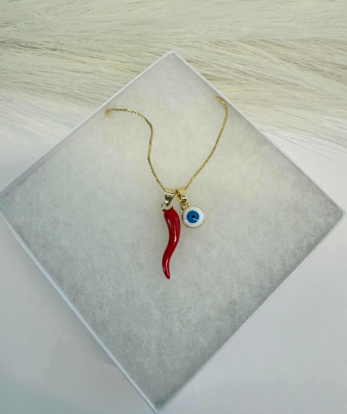 Protección Dúo Necklace