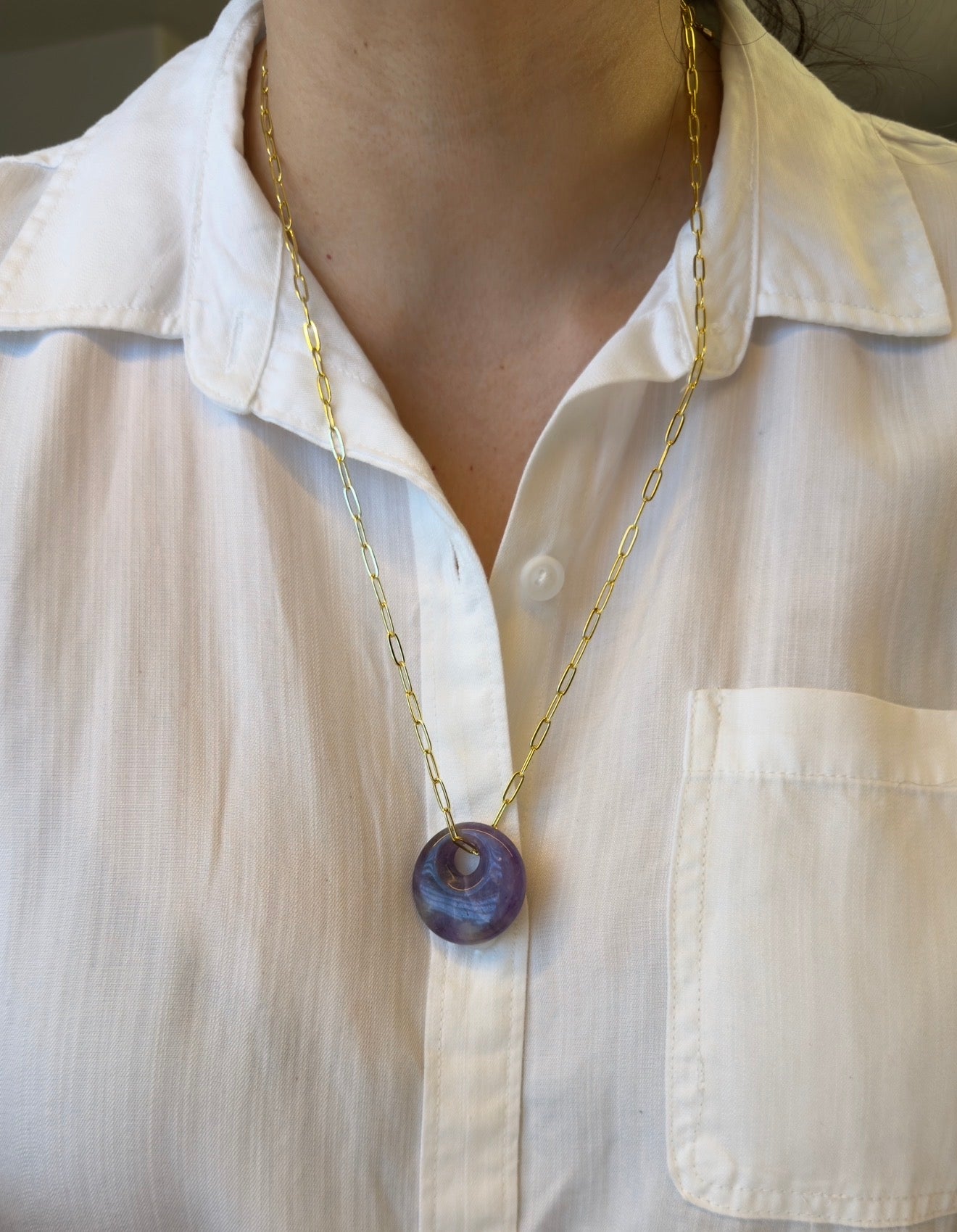 Piedra Natural Necklace