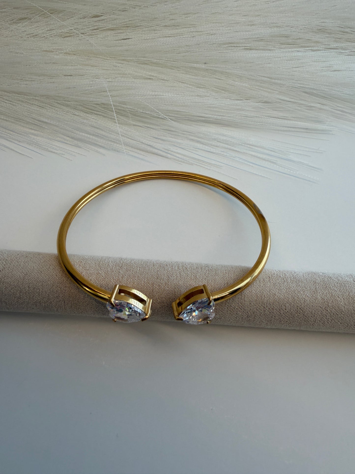 Crystal hearts Bracelet