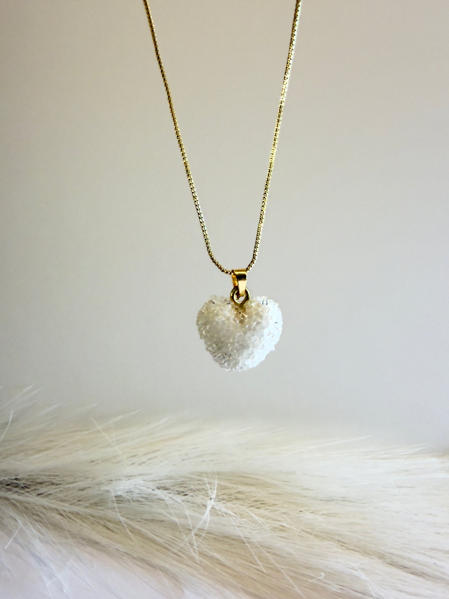Frost Heart Necklace