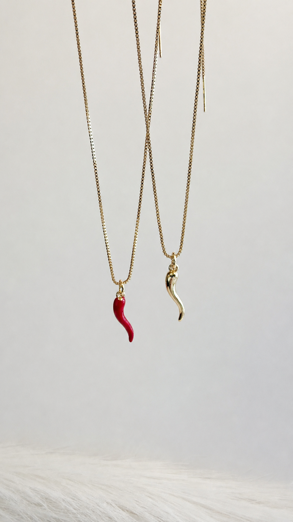 Mini Cuerno Italiano Necklace
