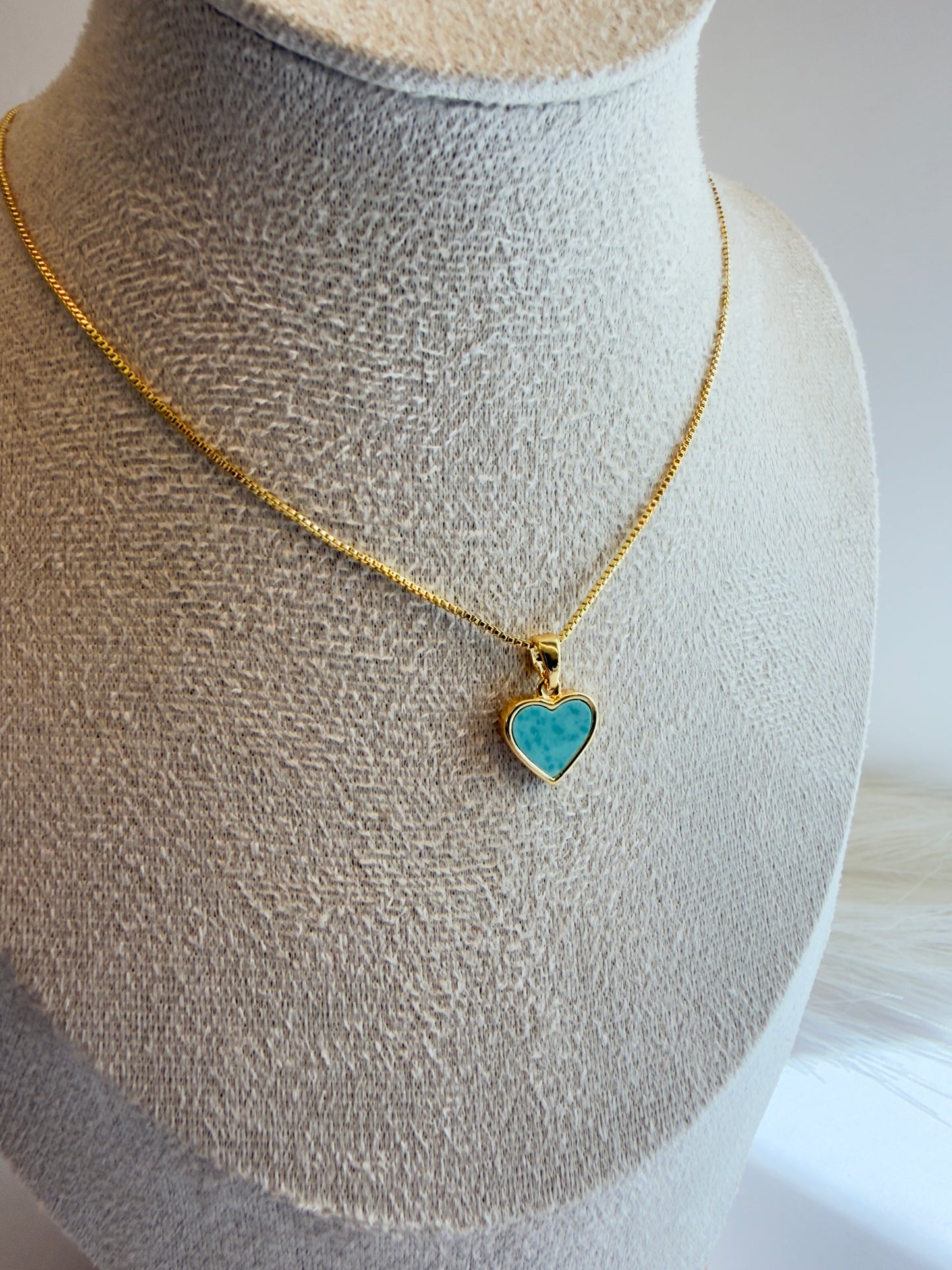 Turquesa Heart Necklace