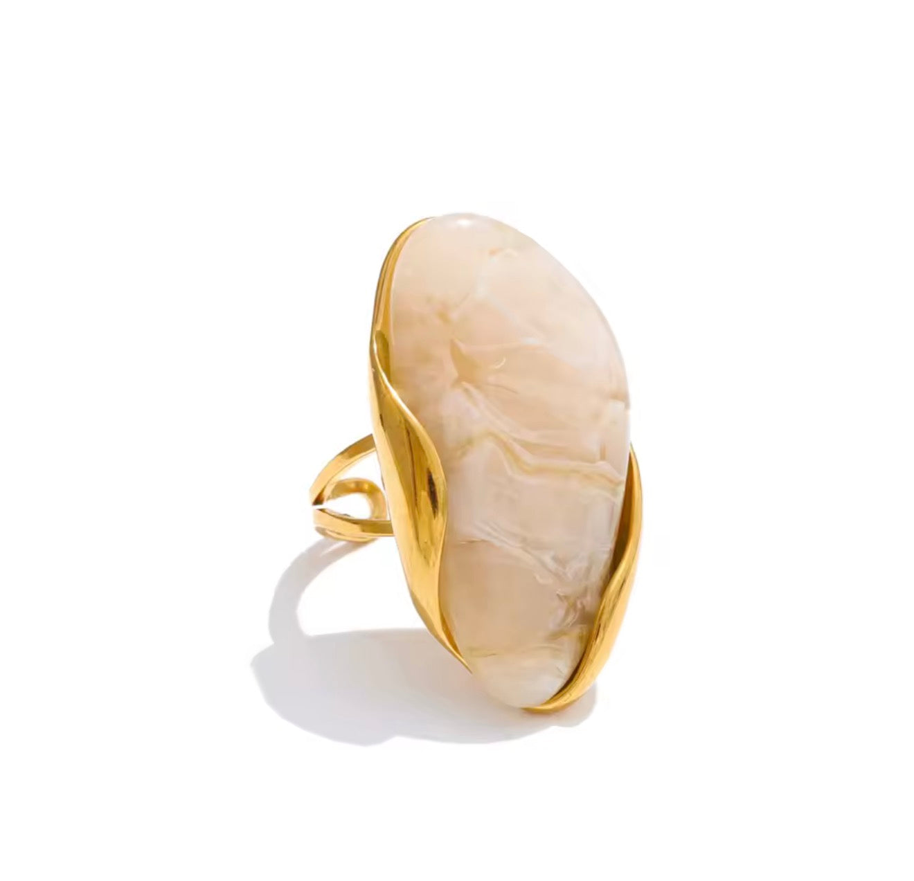 Nude Stone Ring