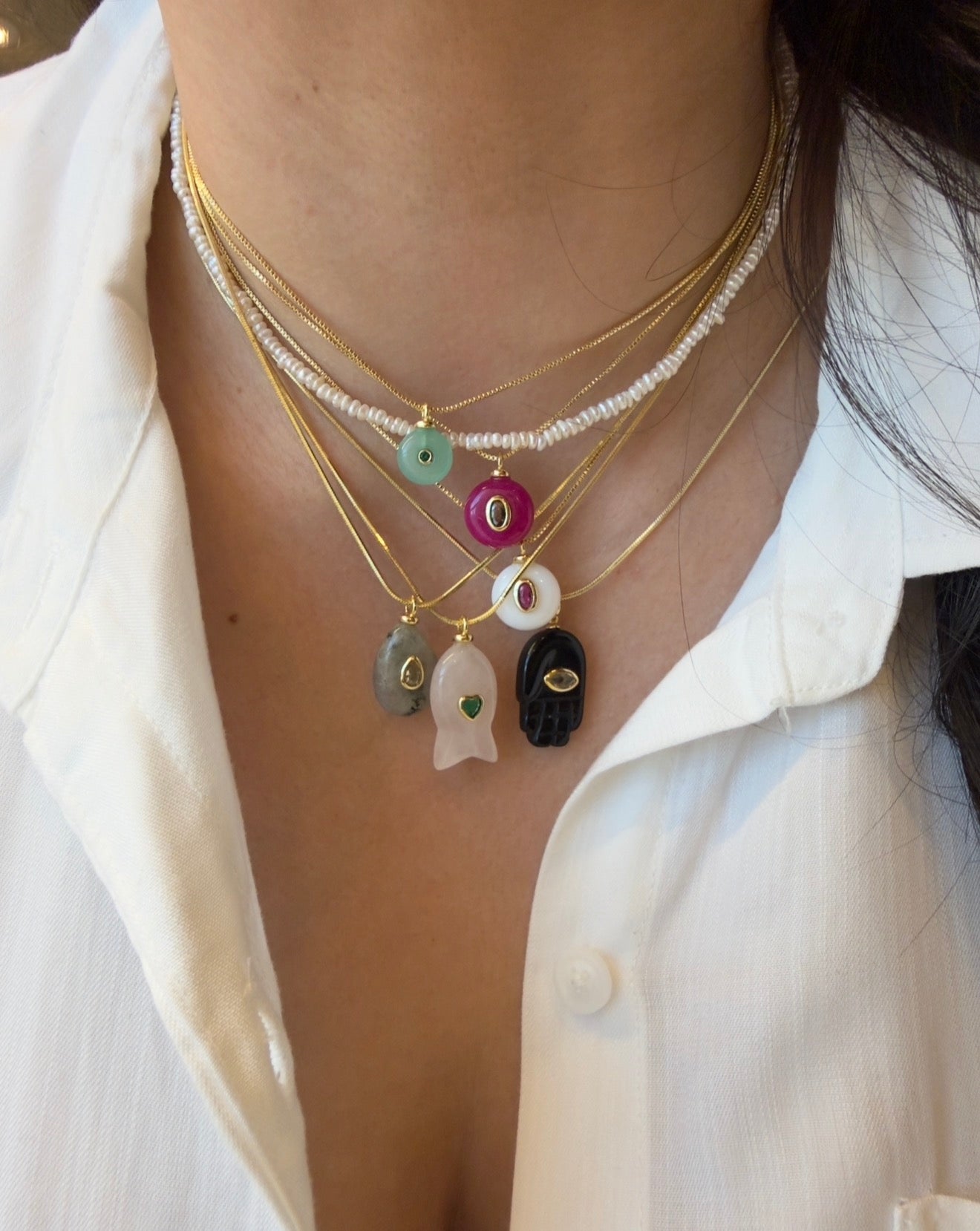Sfera di Colore Necklace