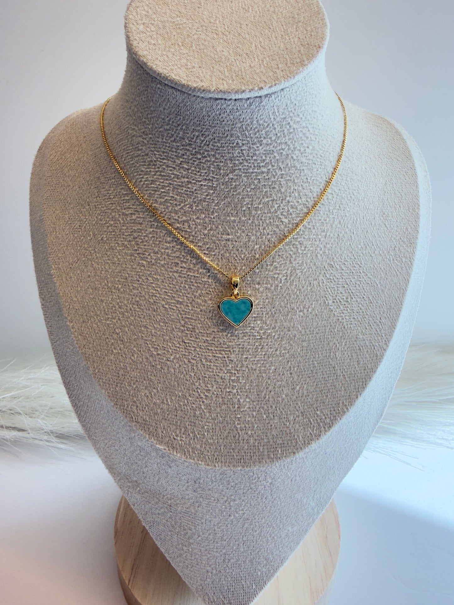 Turquesa Heart Necklace