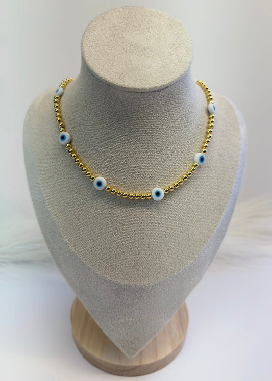 Golden Occhi Necklace