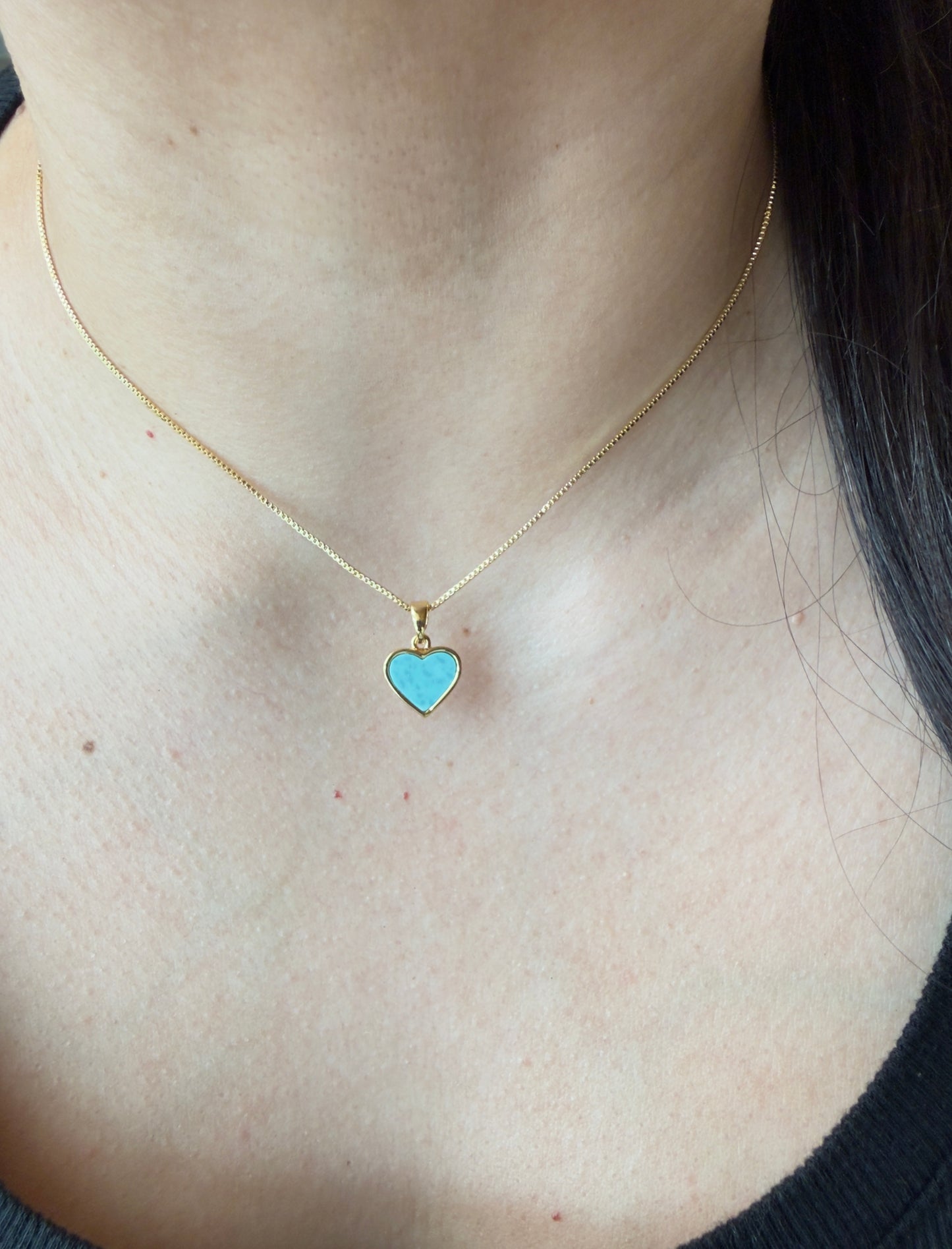 Turquesa Heart Necklace