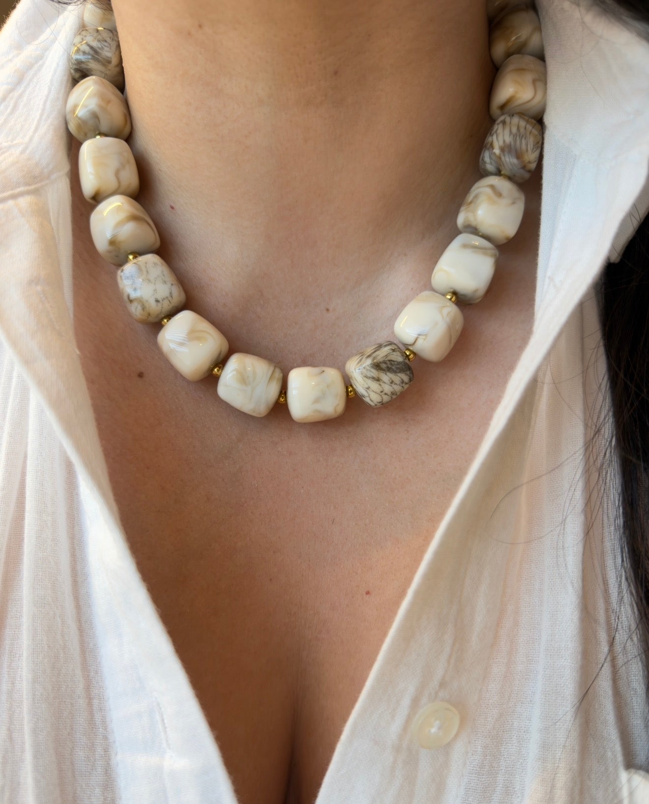 Vainilla Sand Necklace