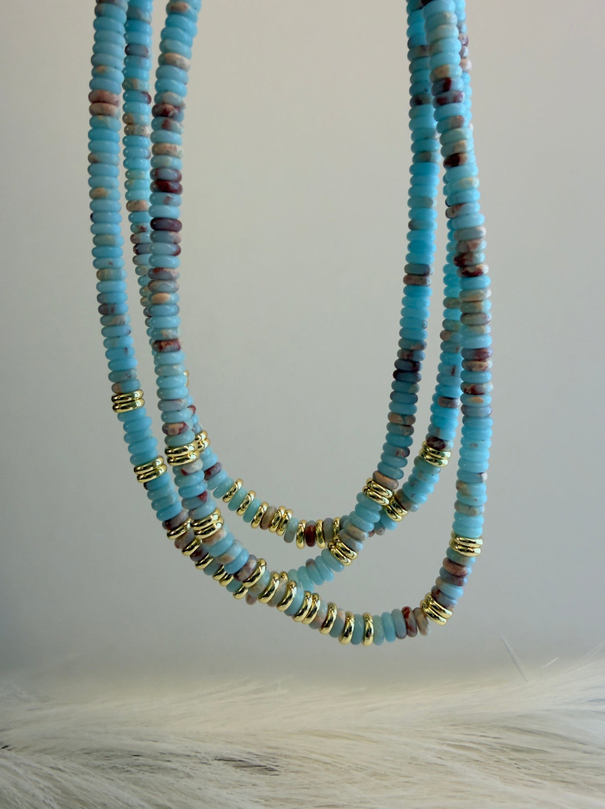 Jaspe Celeste Necklace