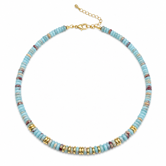 Jaspe Celeste Necklace