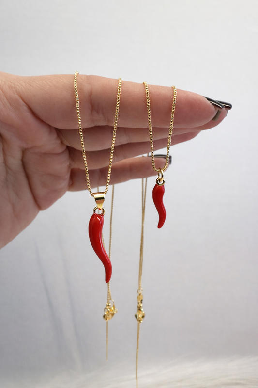 Corno Rosso Necklace